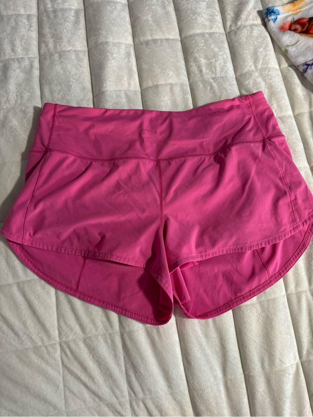 Women's Hot Pink Athletic Shorts Lululemon